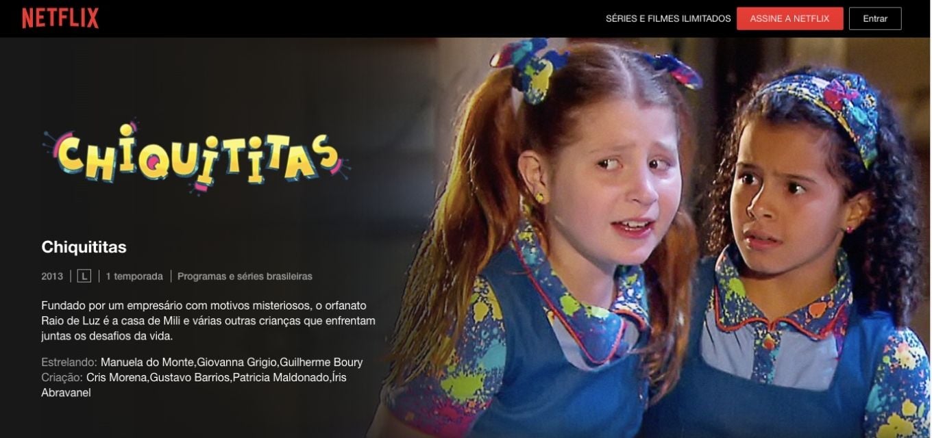 Com SBT proibido de lucrar com Chiquititas, fãs recorrem à Netflix para