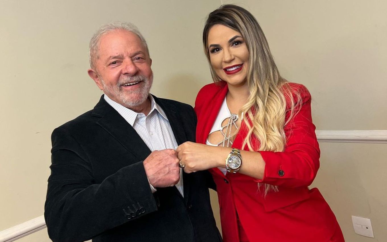 Após foto com Lula, Deolane Bezerra abre o jogo sobre carreira na política  · Notícias da TV