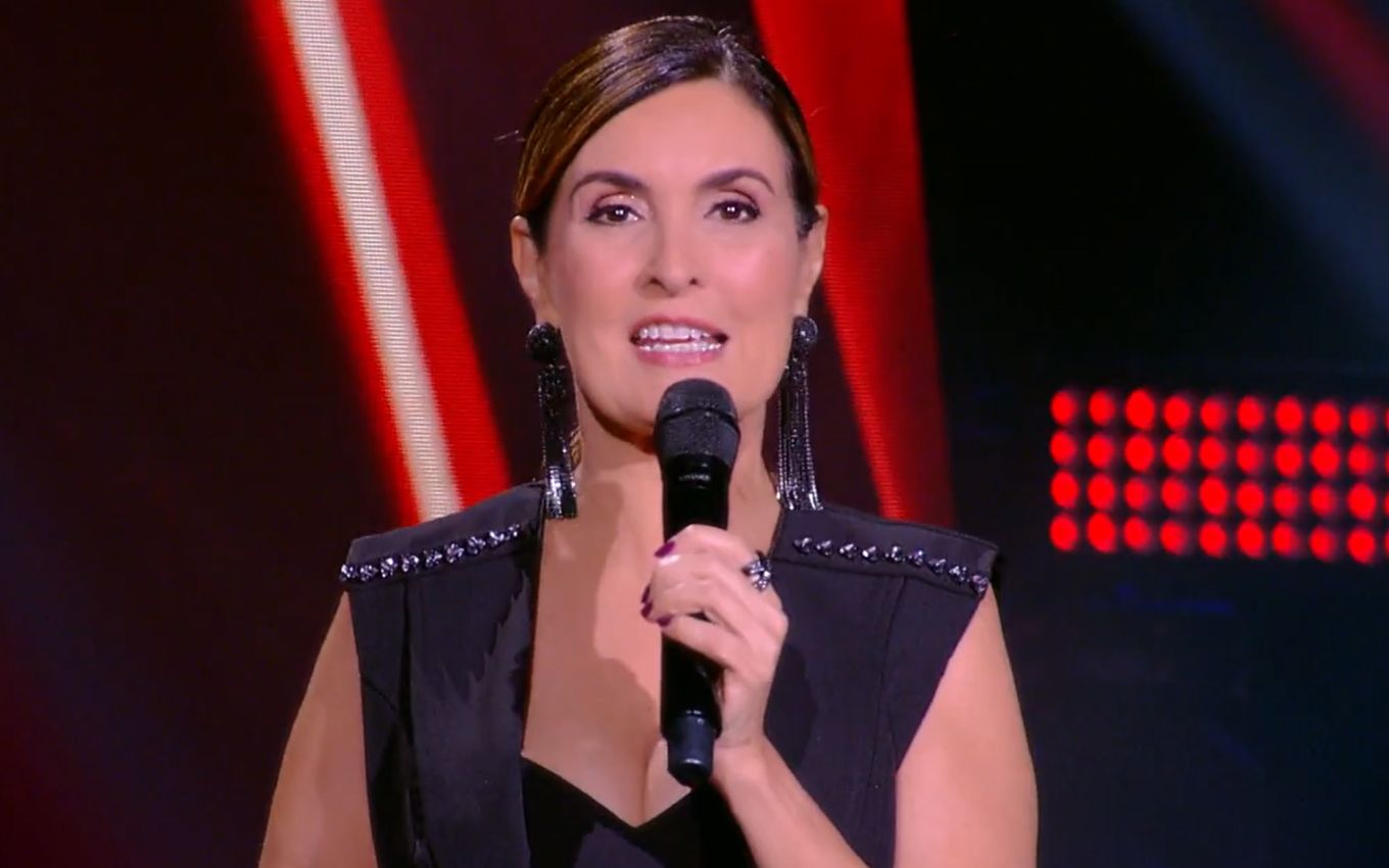 Fátima Bernardes no The Voice Brasil
