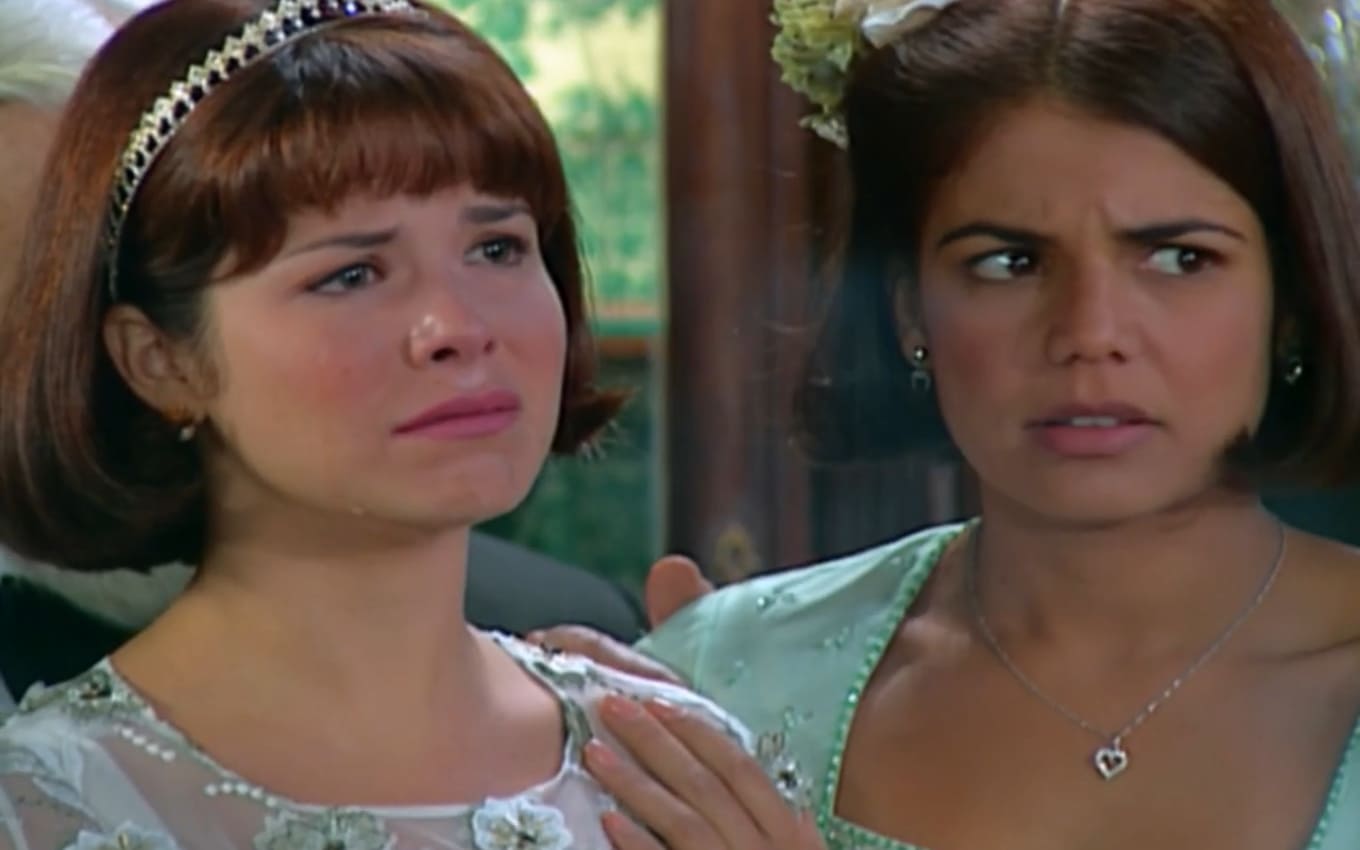 Celina (Samara Felippo) sofrerá com escândalo e será amparada por irmã víbora em Chocolate com Pimenta