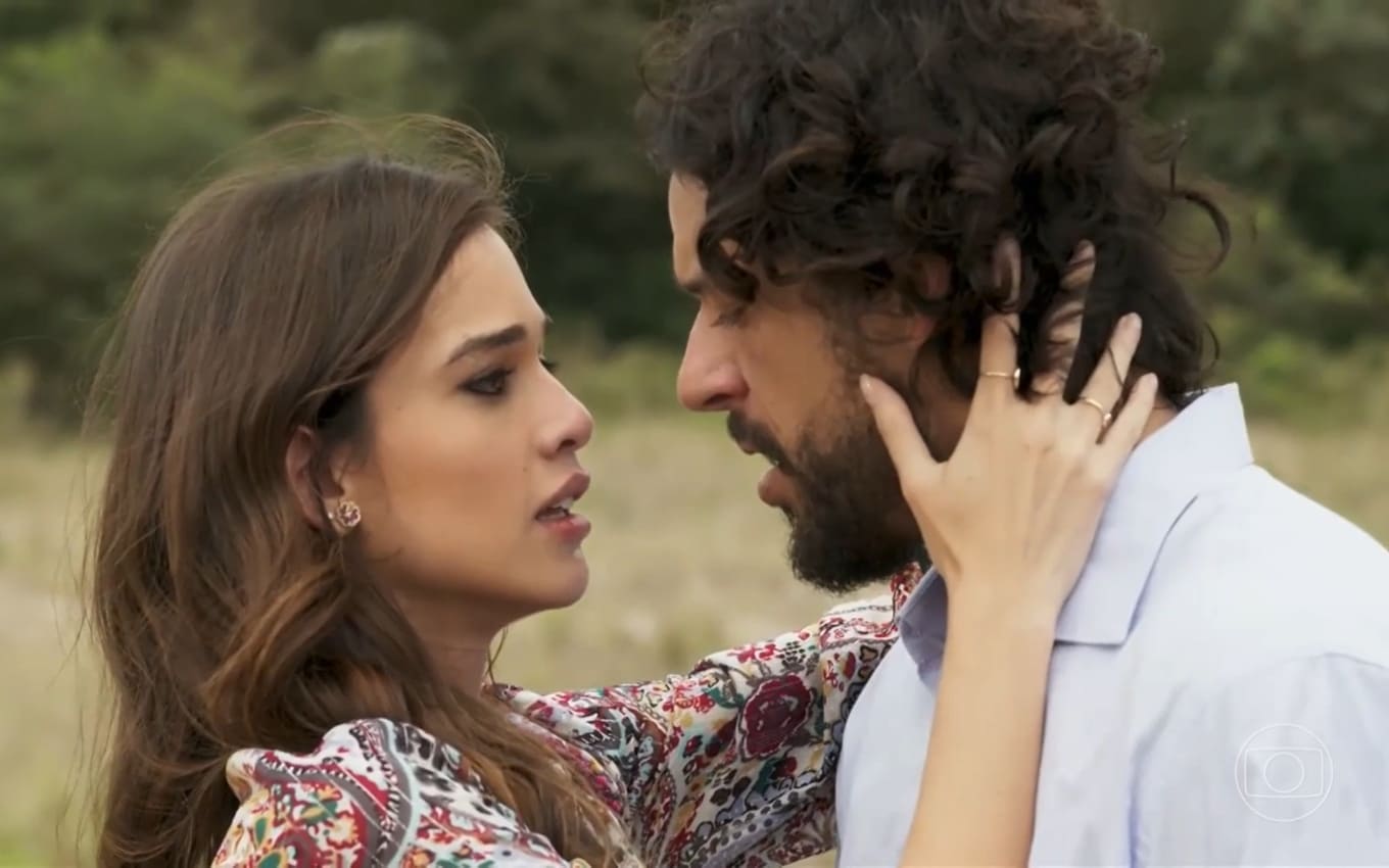 Labibe (Theresa Fonseca) e Maruan (Pedro Lamin) se casarão para provocar sheik em Mar do Sertão