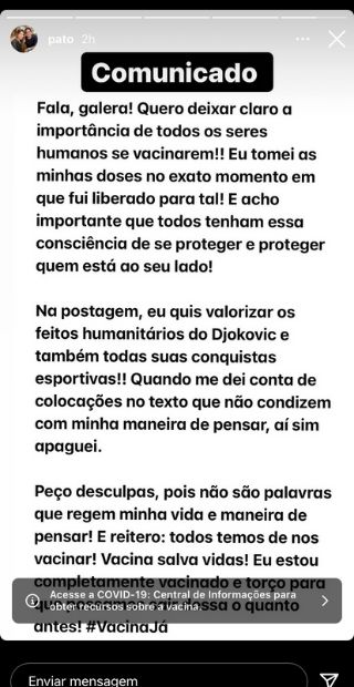 Post de Alexandre Pato