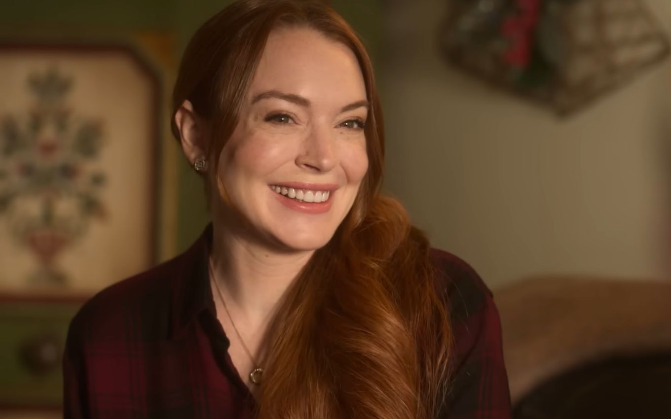Lindsay Lohan em Uma Quedinha de Natal (2022)