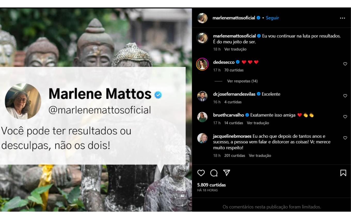 Marlene Mattos Instagram