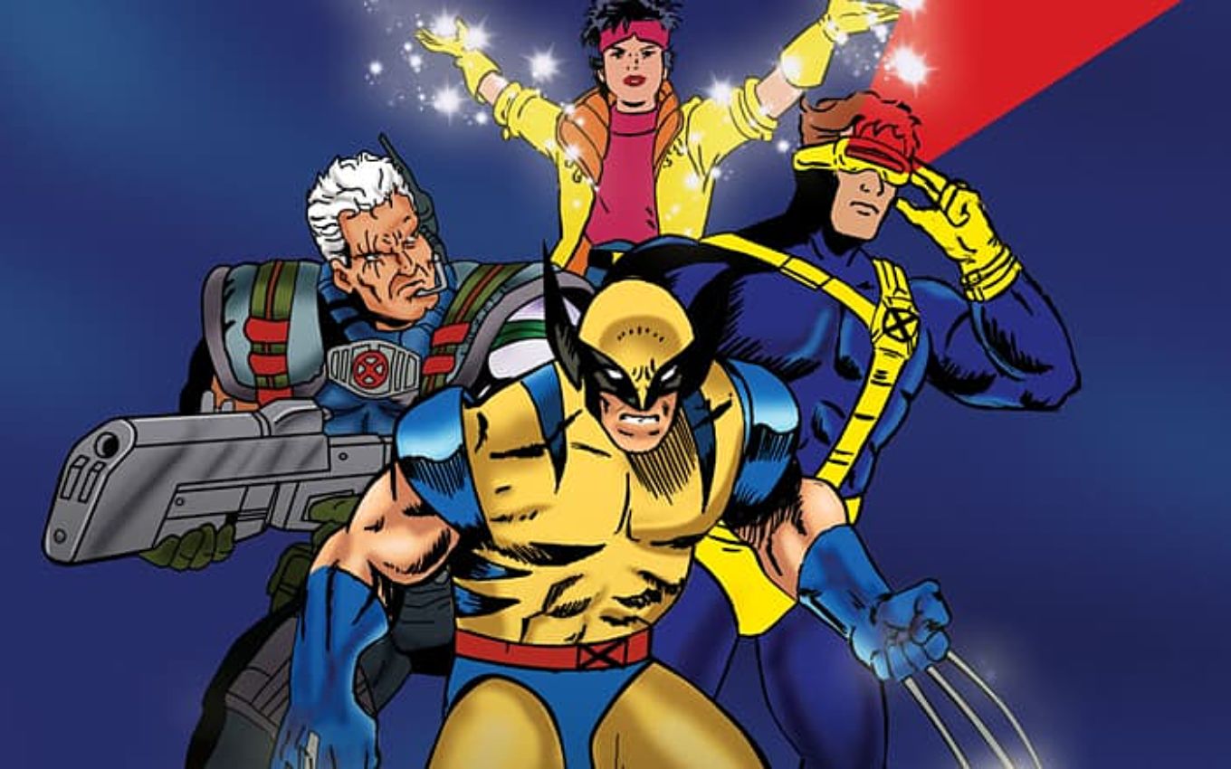 Wolverine, Ciclope, Jubilee e Cable em X-Men
