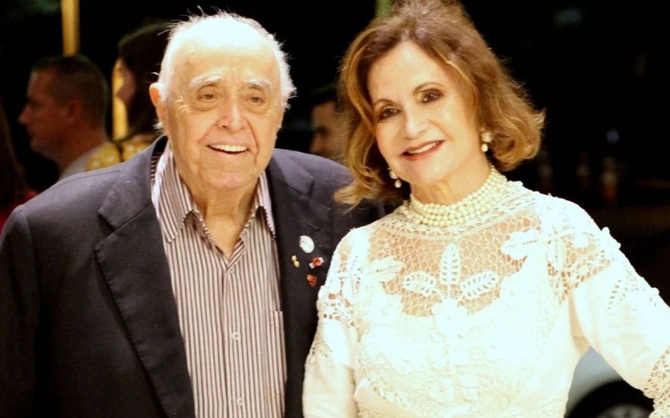 Mauro Mendonça e Rosamaria em 2019