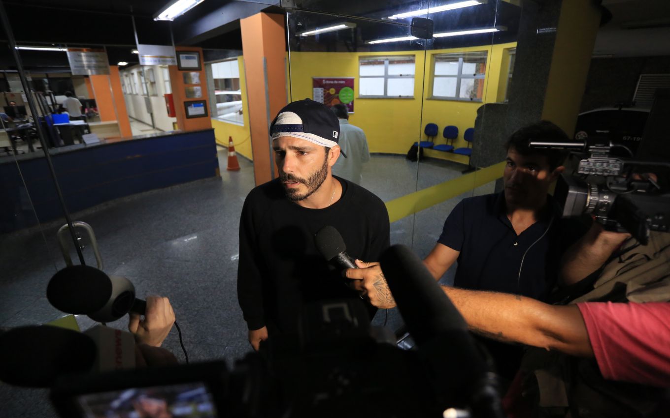 Thiago Rodrigues foi entrevistado por veículos de imprensa