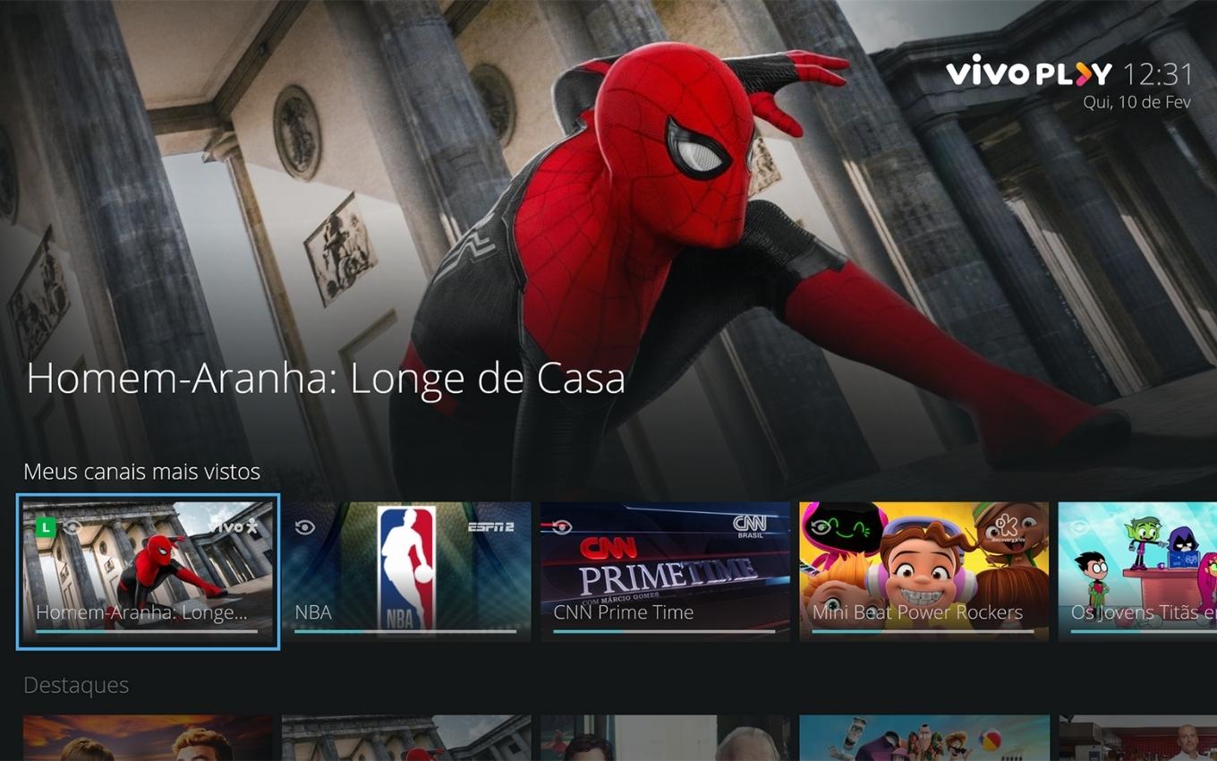 Vivo Play libera canais em janeiro; veja quais e como assistir