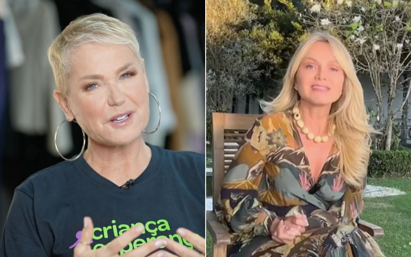 Xuxa Faz Milagre Na Globo E Arrasta Eliana Para Dentro Do Jornal Nacional Not Cias Da Tv