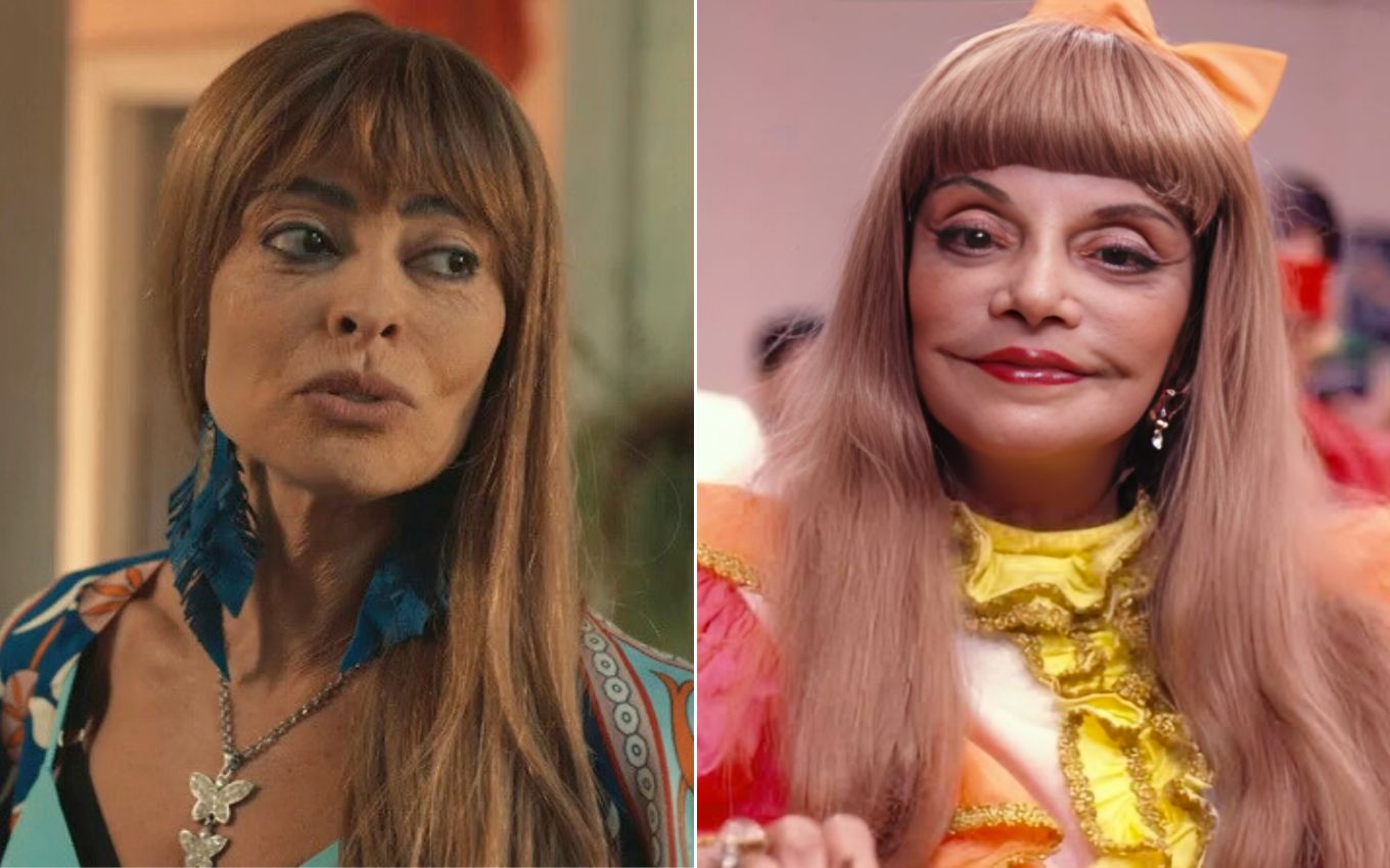 ¿Donna Bella o Freddy Krueger?  Maquillaje de Jacutinga se convierte en la primera caída de Renascer · Noticias TV