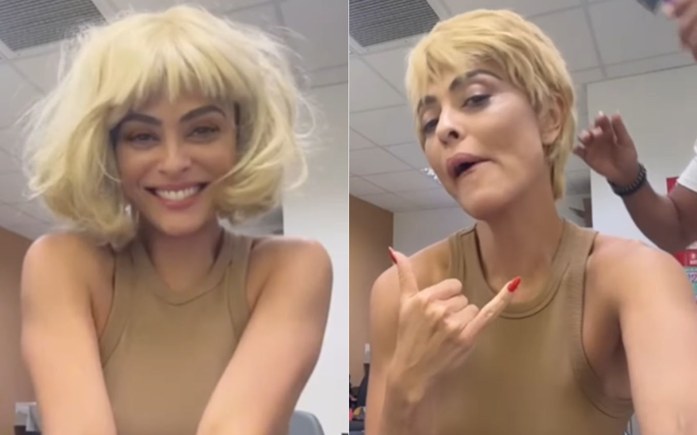 Jacutinga em remake de Renascer, Juliana Paes mostra bastidores de  transformação · Notícias da TV