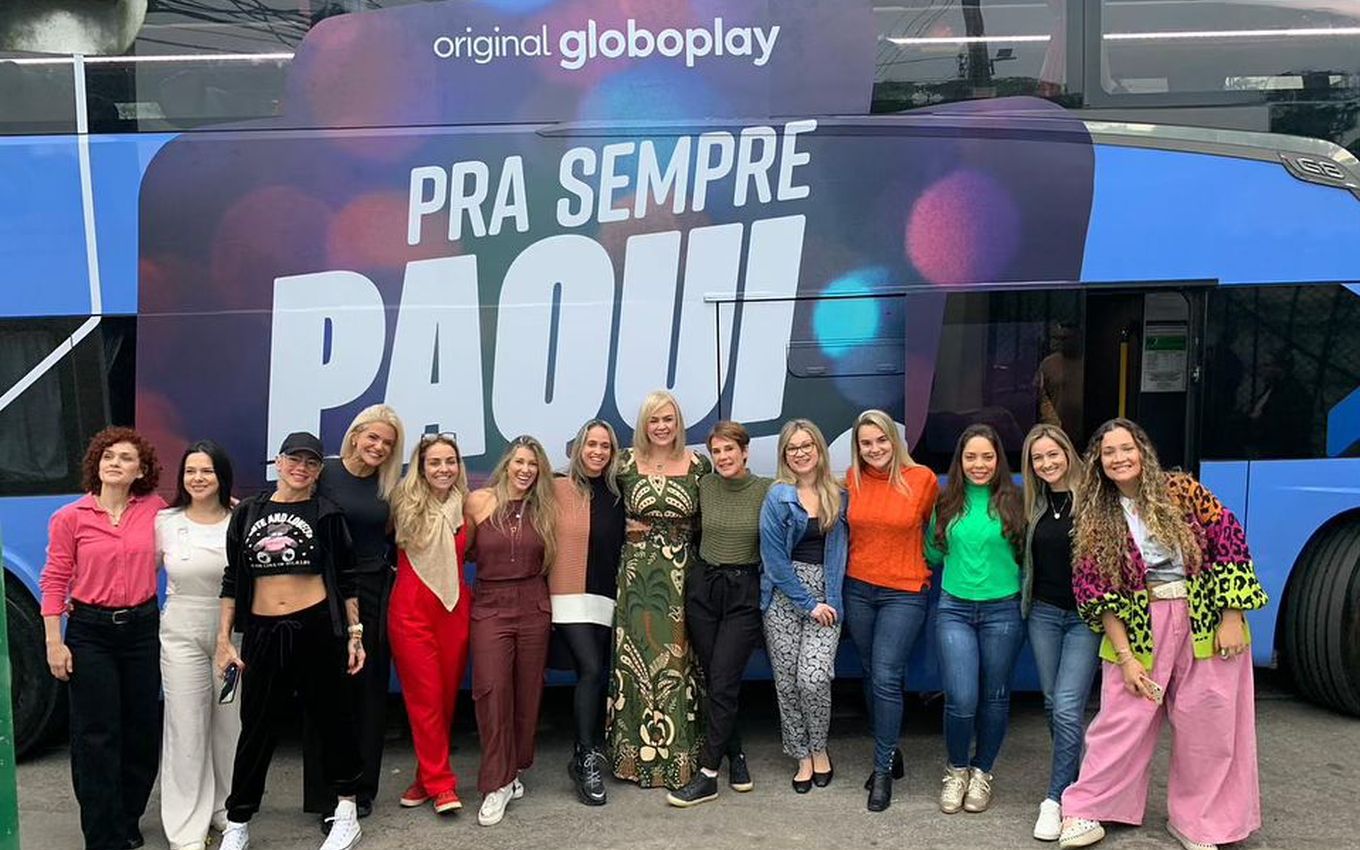 Paquita va en autobús a grabar Altas Horace en São Paulo;  El helado no estaba · Telenoticias