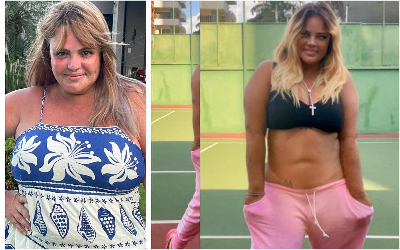 Foto de antes e depois Valentina Francavilla