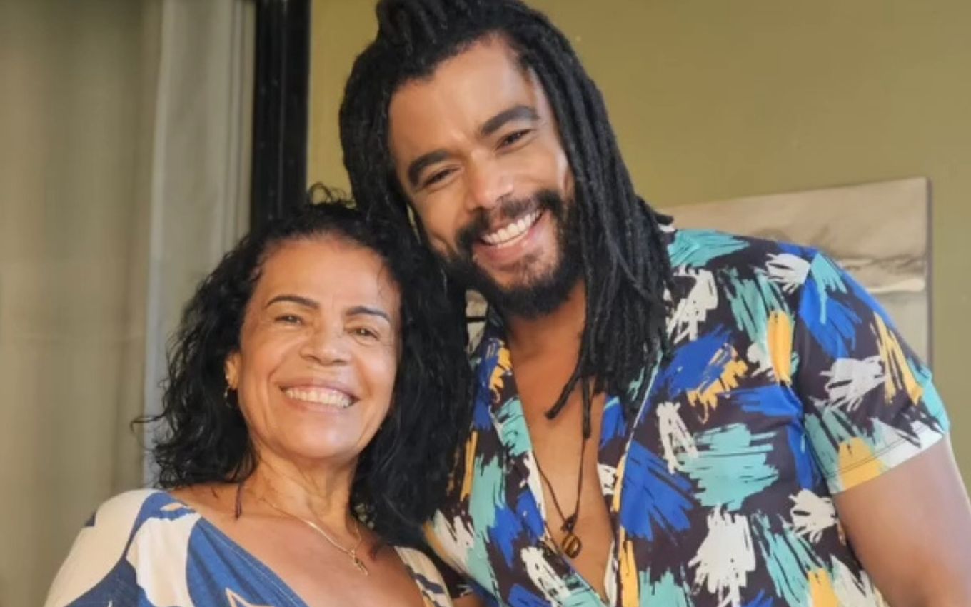 Vilma Maria e Diogo Almeida em foto publicada no Instagram