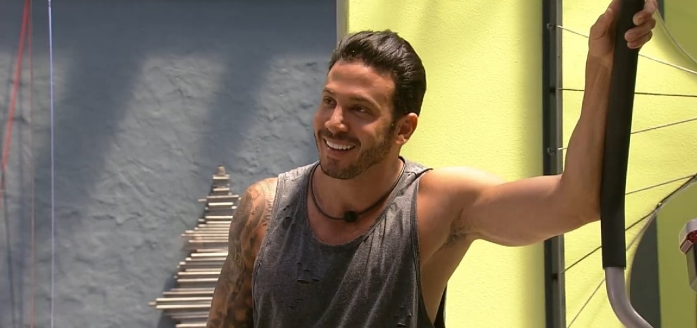 Gustavo dá motivo inusitado para ficar no BBB19 'Faço academia todo