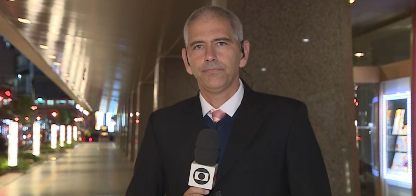 Correspondente da Globo no Japão fica mudo ao vivo no Bom Dia Brasil ·  Notícias da TV