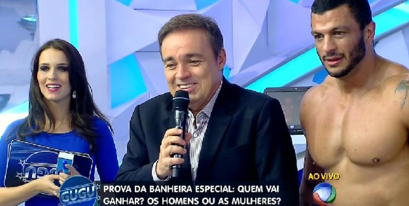 Com Banheira Gugu Desperdia Recorde De Novela E Perde Para SBT