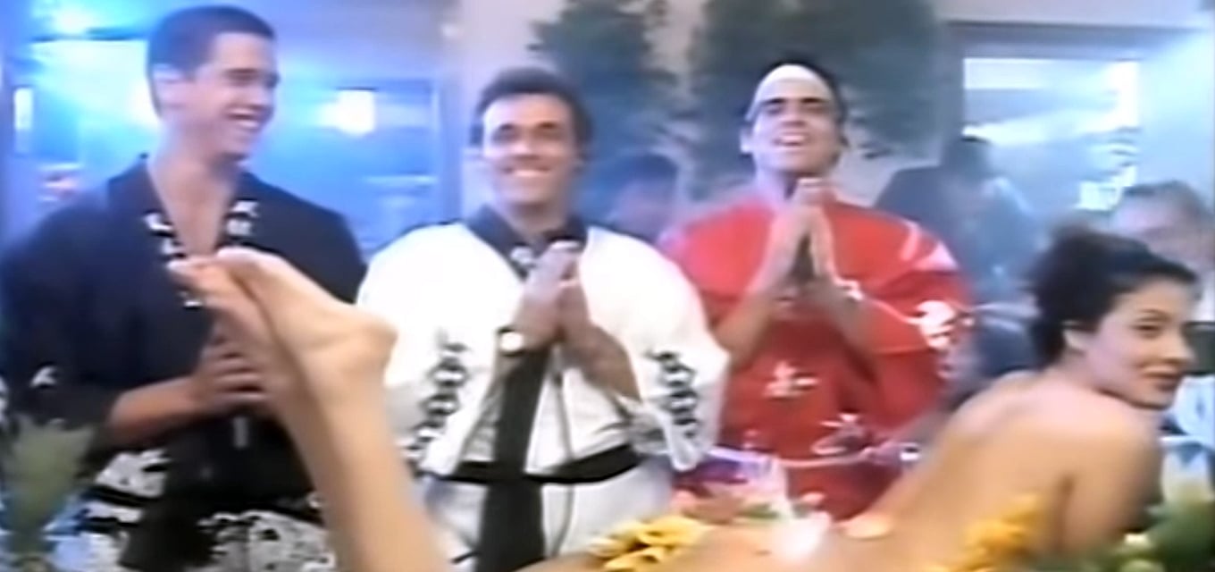 Em 1997, sushi erótico do Domingão do Faustão chocou até Roberto Marinho ·  Notícias da TV