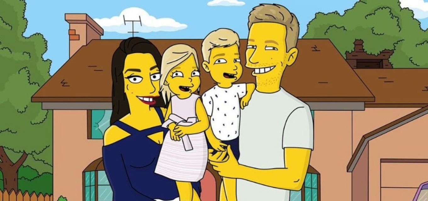 Michel Teló, Thais Fersoza e filhos viram personagens de Os Simpsons ·  Notícias da TV